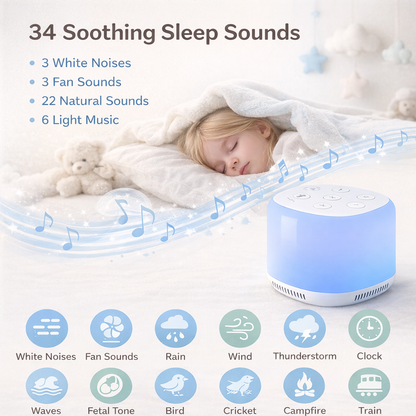 White Noise Sleep Light