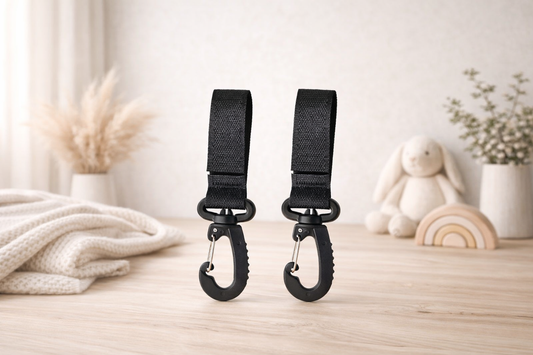 StrollHook™ – Stroller Hook with Velcro Strap