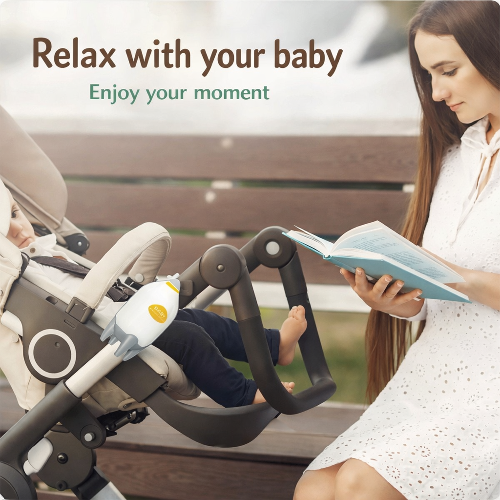 SleepiGo™ – Portable Baby Sleep Comforter for Strollers