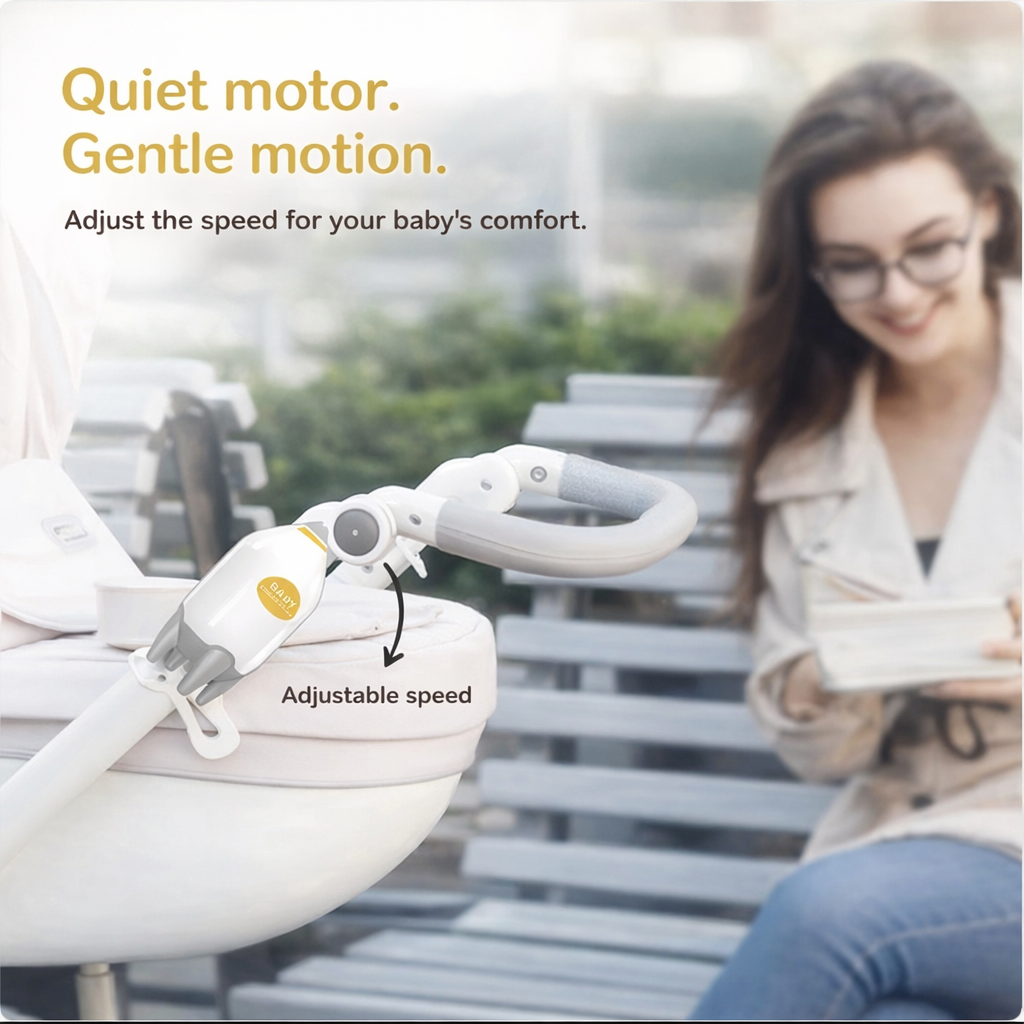 SleepiGo™ – Portable Baby Sleep Comforter for Strollers