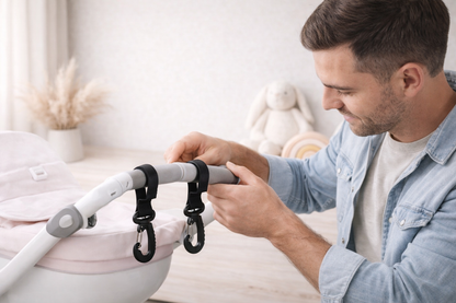 StrollHook™ – Stroller Hook with Velcro Strap