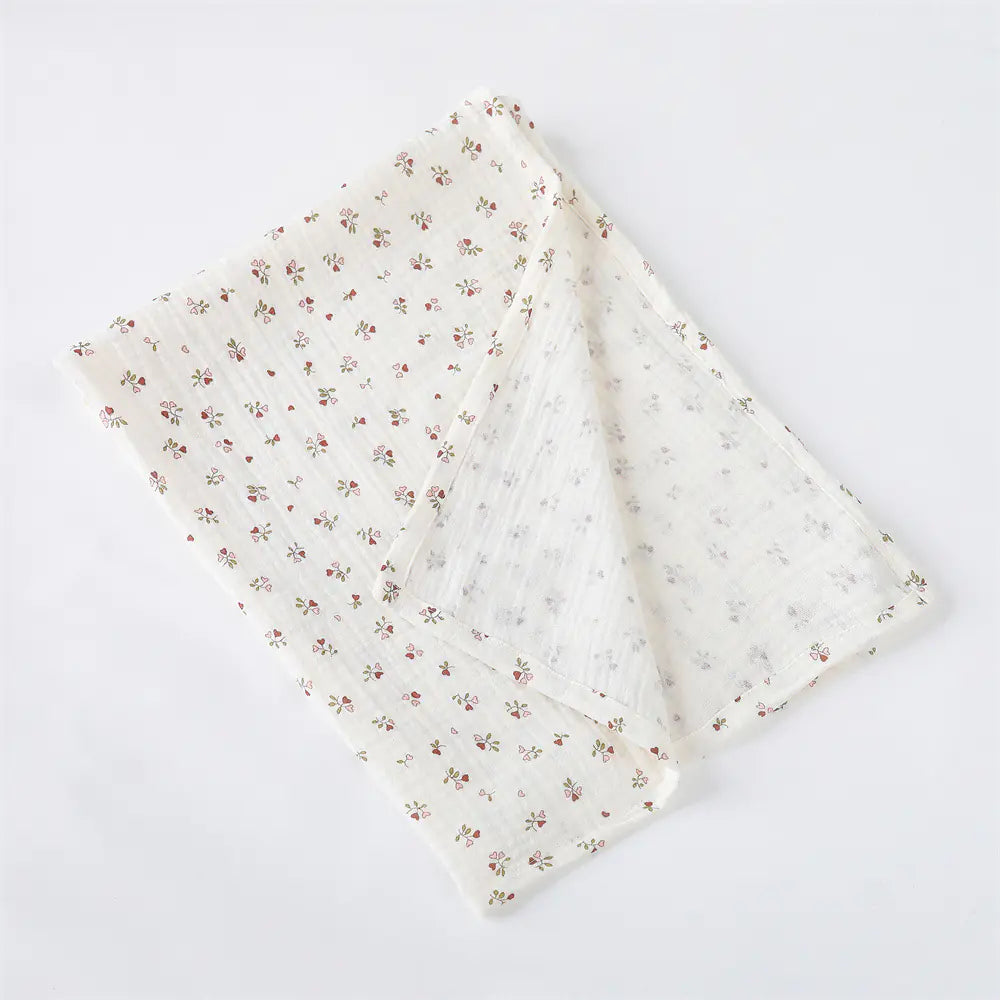 Cotton Muslin Blanket for Baby Photography and Bathing